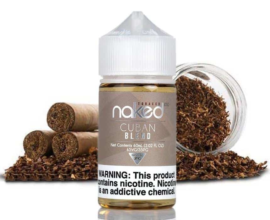 Cuban_Blend-Naked_100-ejuice-Dubai-UAE.jpg Naked100 Cuban Blend E-Liquid 60ml | Buy Naked100 AED 45 - Image 1