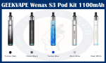 Geekvape Wenax S3 Pod Kit 18-Watt 1100mAh in UAE