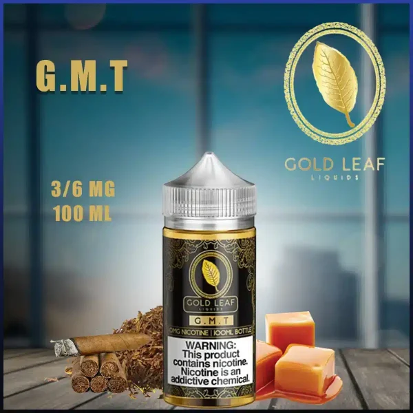Gold Leaf GMT E Juice 100ML - AED 55