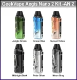 GeekVape Aegis Nano 2 Vape Kit 1100mah in UAE - Image 2