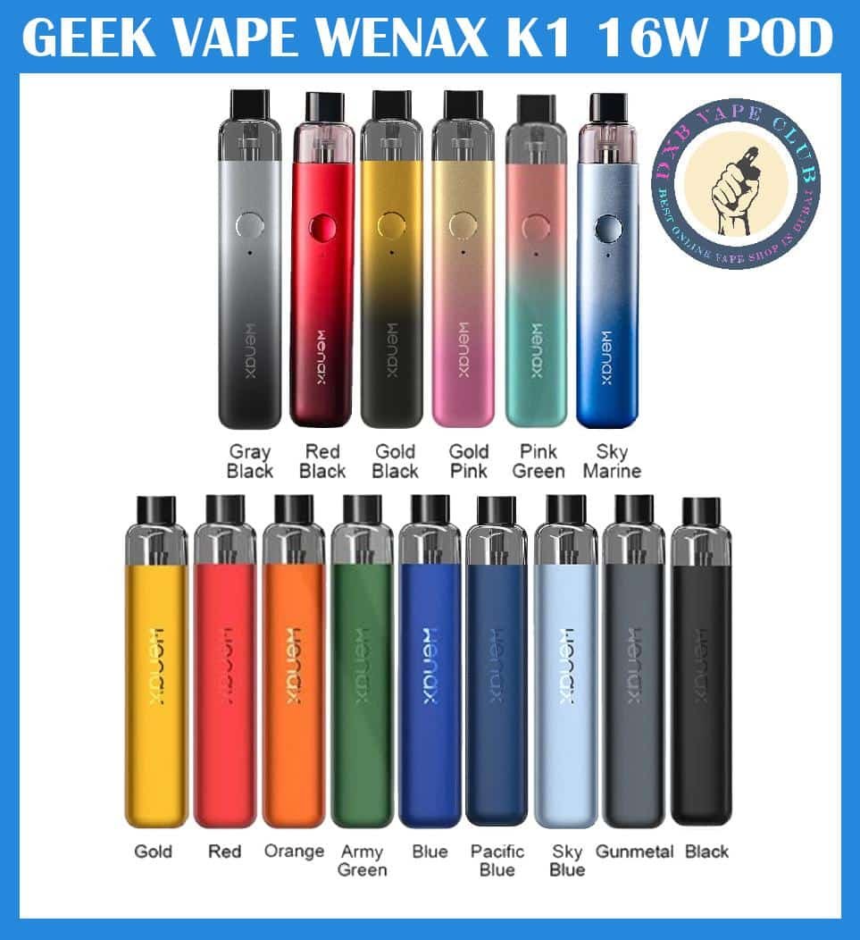 Geekvape-Wenax-K1-Pod-System-kit.jpg Geekvape Wenax K1 16W Pod System Kit in Dubai UAE - Image 1