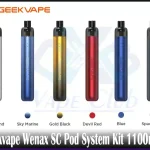 Geekvape Wenax SC Pod System Vape Kit 1100mAh- AED 100
