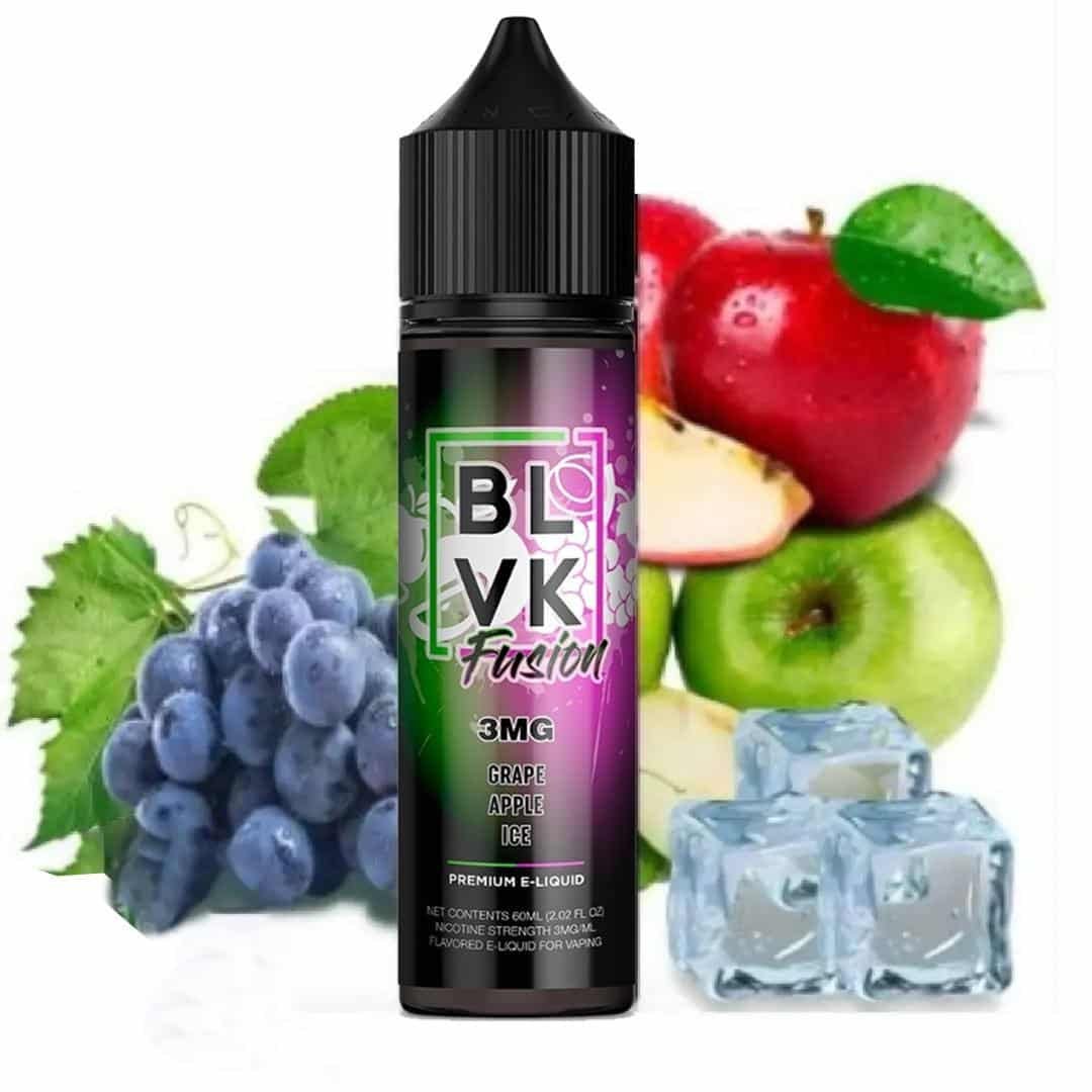 Grape-Apple-Ice-Blvk-Fusion.jpg Blvk Fusion Grape Apple Ice E Juice 60ML - AED 40 - Image 1