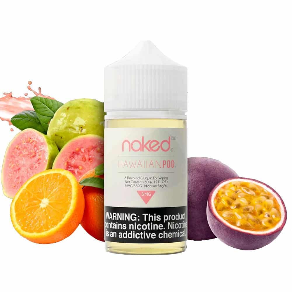 Hawaiian-POG-NAKED-100-60mL.jpg Naked100 Hawaiian Pog E-Liquid 60ml | Buy Naked100 AED 45 - Image 1