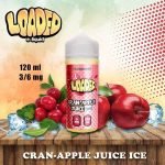 Cran Apple Juice Iced By Loaded 120ml In Dubai