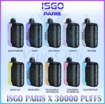 ISGO Paris X Disposable Vape 30000 Puffs  - AED 50 Dubai