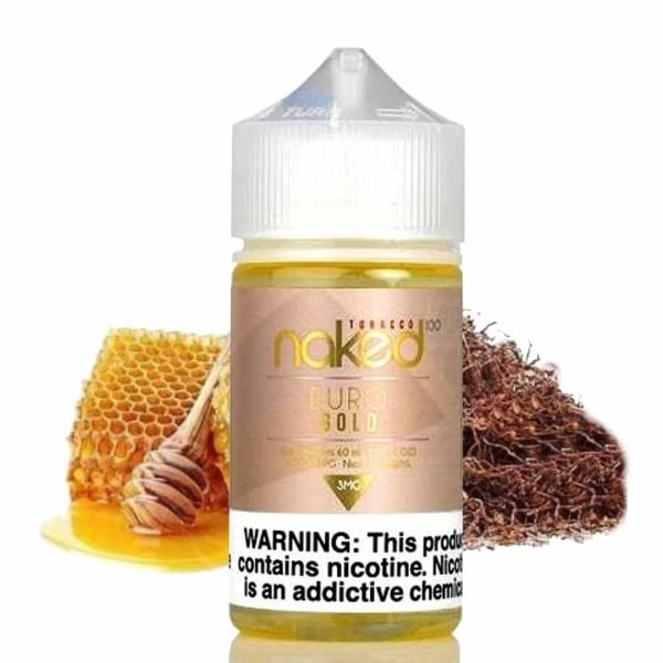 Naked100 Euro Gold E-Liquid 60ml | Buy Naked100 AED 45