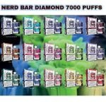 NERD Bar Diamond Disposable Vape 7000 Puffs In UAE