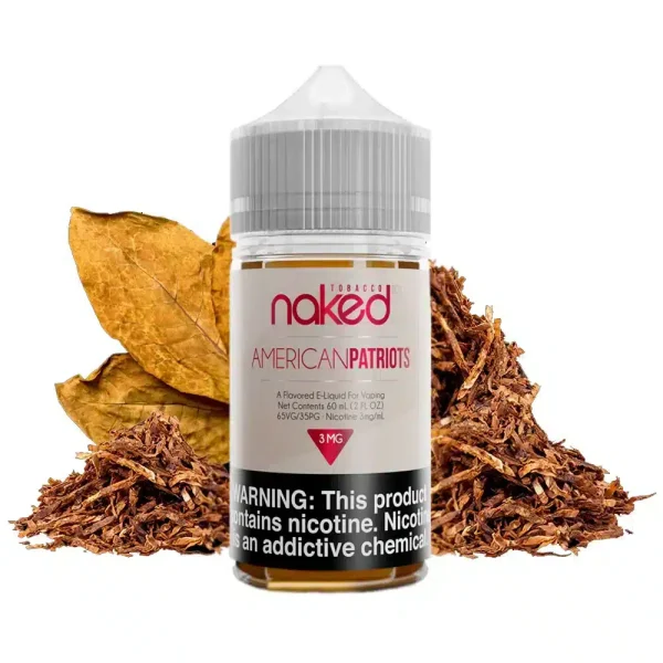 Naked100 American Patriot E-Liquid 60ml |Buy Naked100 AED 45