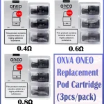 Oxva Oneo Replacement Pod Cartridge - AED 45