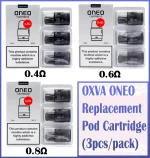 Oxva Oneo Replacement Pod Cartridge - AED 45