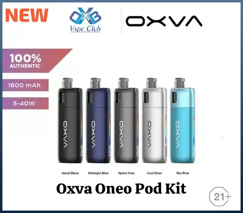 Oxva-Oneo-Pod-Kit-1600mah-40w.webp Oxva Oneo 1600mah Pod Kit - AED 100 - Image 1