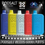 Pod Salt NEXUS 6000 Puffs 20mg Disposable Vape Ice Edition In UAE