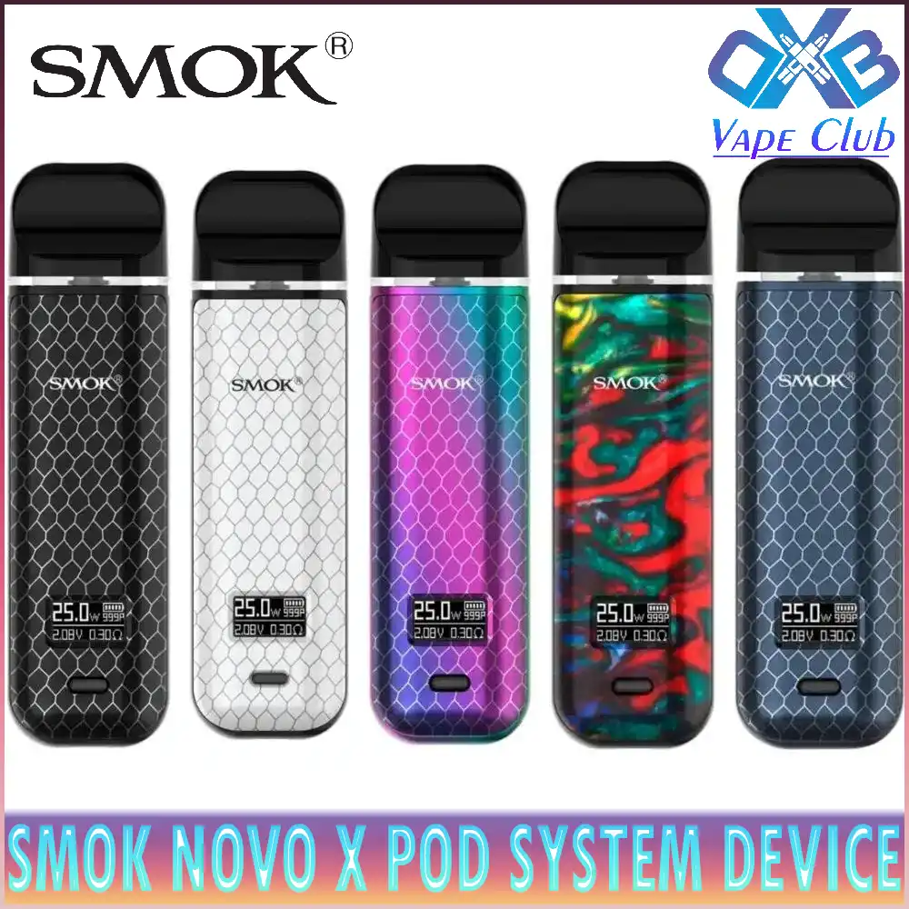 SMOK-NOVO-X-25W-POD-SYSTEM-KIT.webp Smok Novo X Vape Pod Kit 25W in Dubai UAE - Image 1