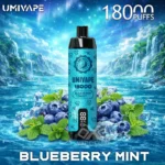 Umivape U Bar 18000 Puffs Disposable Vape Blueberry Mint