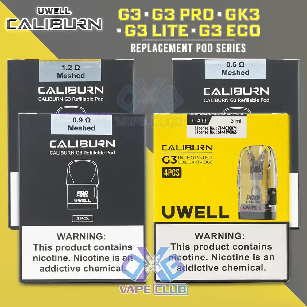 Uwell-Caliburn-G3-Pod-Cartridge-In-UAE.webp Uwell Caliburn G3 Pod Cartridge - Image 1