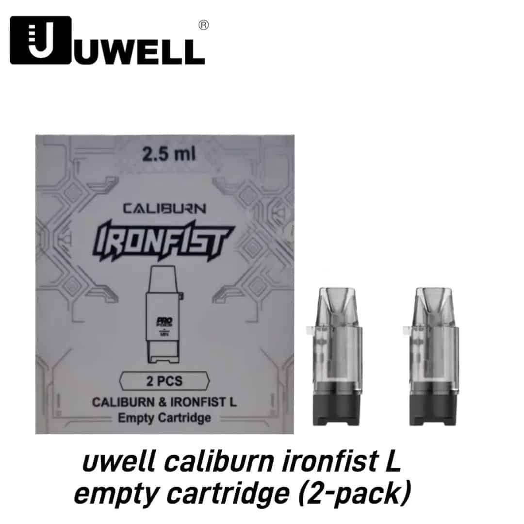 Uwell-Caliburn-Ironfist-L-Empty-Cartridge-.jpg Uwell Caliburn Ironfist L Empty Cartridge In UAE - Image 1