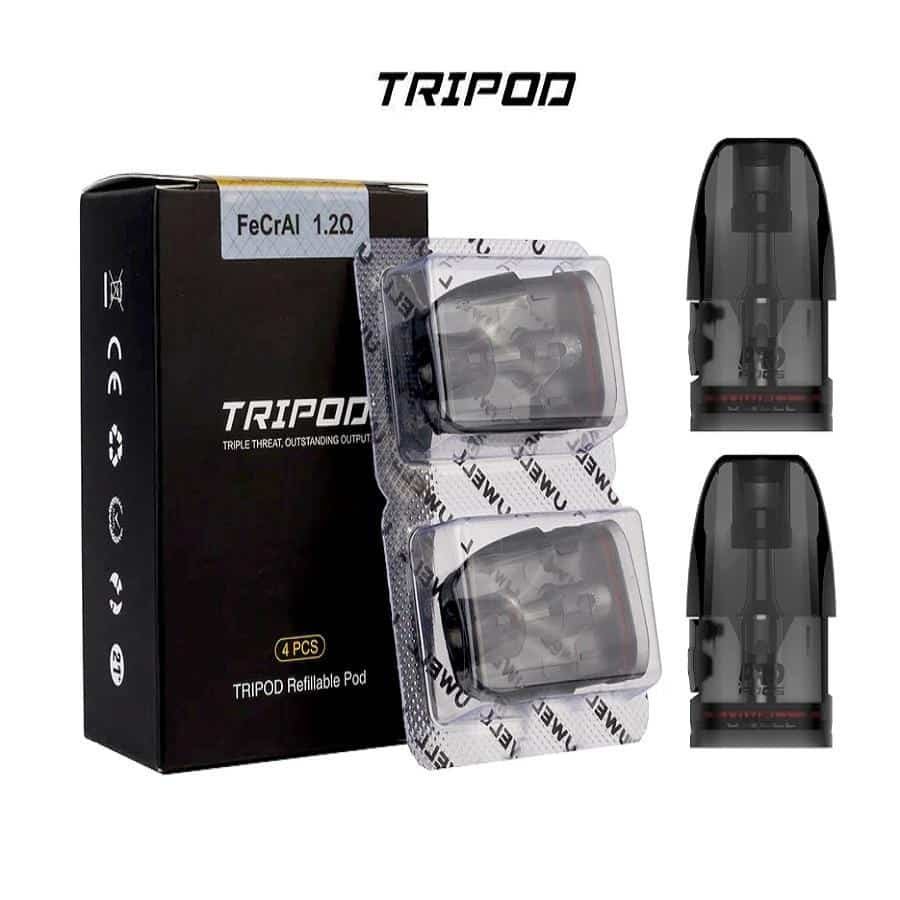 Uwell-Tripod-Replacement-Pod-Cartridge.jpg Uwell Tripod Replacement Pod Cartridge - Image 1