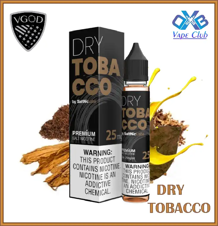 VGOD-SaltNic-20mg-Dry-Tobacco-IN-Dubai-UAE-1.webp Buy Vgod SaltNic Dry Tobacco 30ml - Image 1