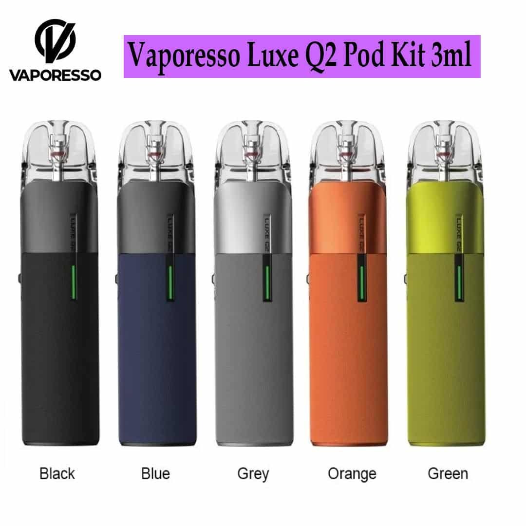 Vaporesso-Luxe-Q2-Pod-Kit.jpg Vaporesso Luxe Q2 Pod Kit 3ml capacity 1000mAh In UAE - Image 1