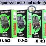 Vaporesso LUXE X Pod Cartridge (2pcs/pack) In UAE