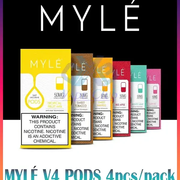 Myle V4 Vape Pods in Dubai, Abu Dhabi and UAE