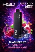 HQD Cuvie Slick 6000 Puffs Blackberry Cherry Pomegranate