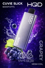 HQD Cuvie Slick 6000 Puffs Grapey