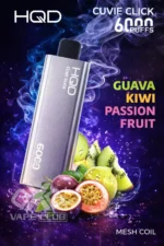 HQD Cuvie Slick 6000 Puffs Guava Kiwi Passion Fruit
