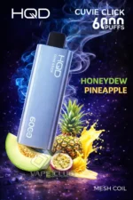 HQD Cuvie Slick 6000 Puffs Honeydew Pineapple