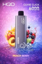HQD Cuvie Slick 6000 Puffs Peach Berry
