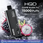 HQD Cuvie Slick Pro 15000 Puffs-Black Dragon