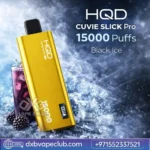 HQD Cuvie Slick Pro 15000 Puffs-Black Ice