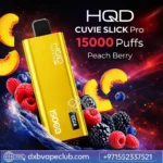 HQD Cuvie Slick Pro 15000 Puffs-Peach Berry