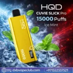 HQD Cuvie Slick Pro 15000 Puffs-ice mint