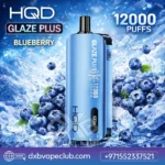 HQD Glaze Plus 12000 Puffs Blueberry