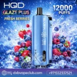 HQD Glaze Plus 12000 Puffs Fresh Berries
