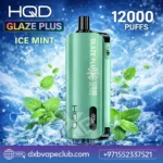 HQD Glaze Plus 12000 Puffs Ice Mint
