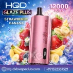 HQD Glaze Plus 12000 Puffs Strawberry Banana
