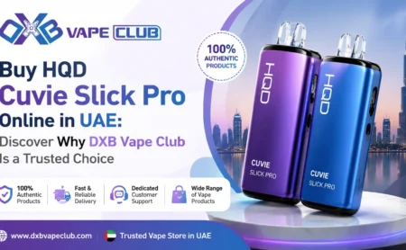HQD Cuvie Slick Pro UAE disposable vape from DXB Vape Club
