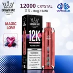 Al Fakher Crown Bar 12K Crystal V2 Disposable Magic Love