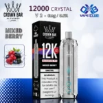 Al Fakher Crown Bar 12K Crystal V2 Disposable Mixed Berry