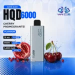 HQD Cuvie Slick 6000 Puffs Cherry Pomegranate