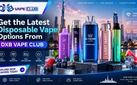 Get the Latest Disposable Vape Options From DXB Vape Club