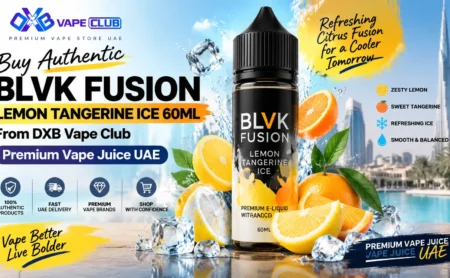 BLVK Fusion Lemon Tangerine Ice 60ml E Juice premium citrus vape flavor