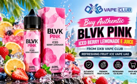 BLVK Pink Iced Berry Lemonade E Juice