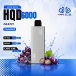 HQD Cuvie Slick 6000 Puffs Grapey