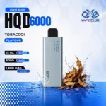 HQD Cuvie Slick 6000 Puffs Tobacco